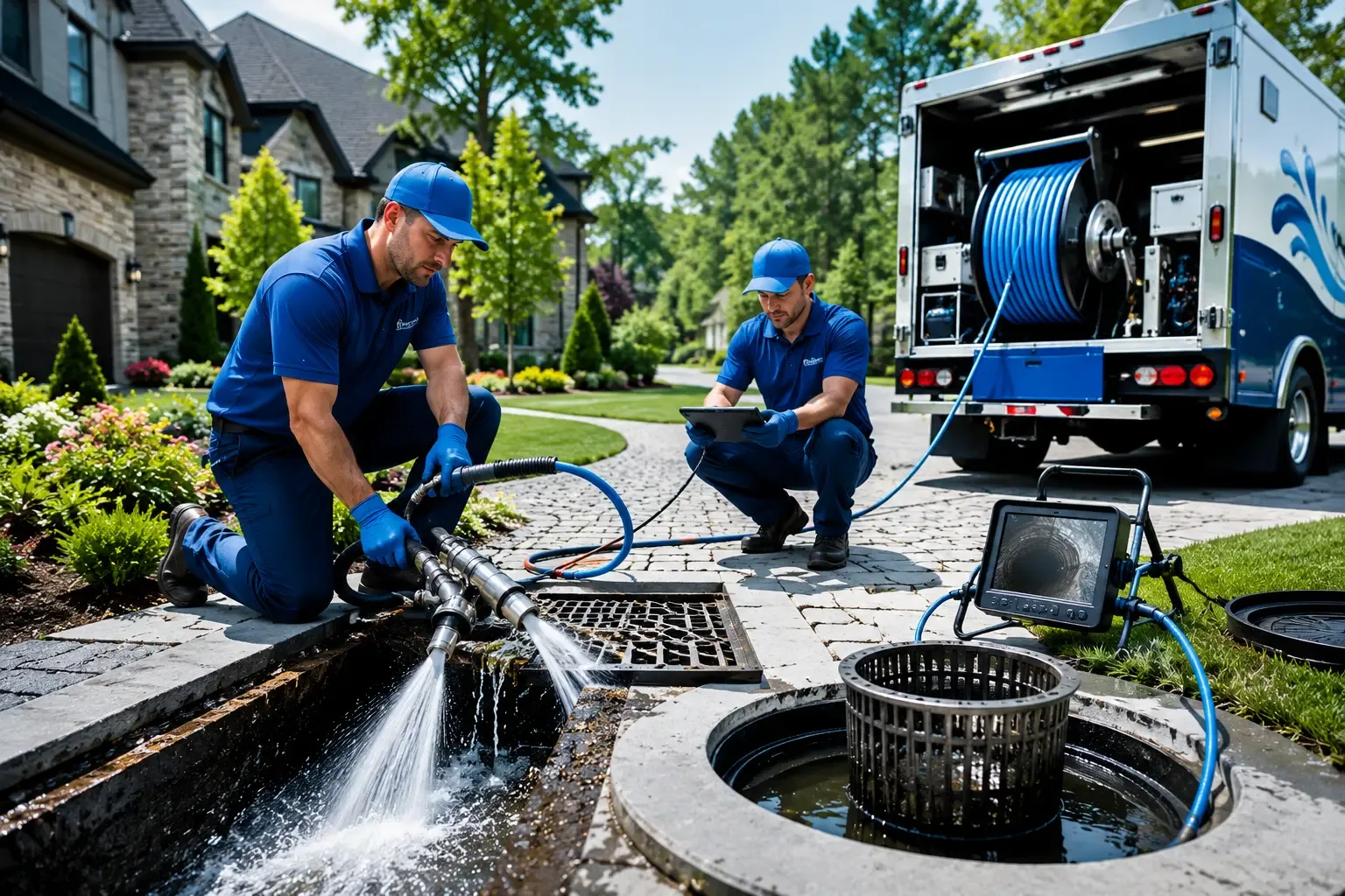 Local outdoor drain cleaning professionals in Loogootee, IN